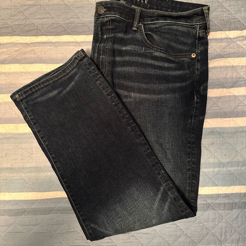 American Eagle jeans dark wash 40 x 30, like new